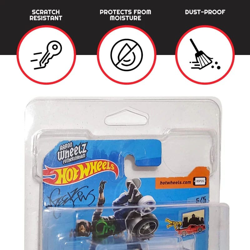 Hot Wheels European Series PET Blisters 50-Pack for Short Card 3701492100045