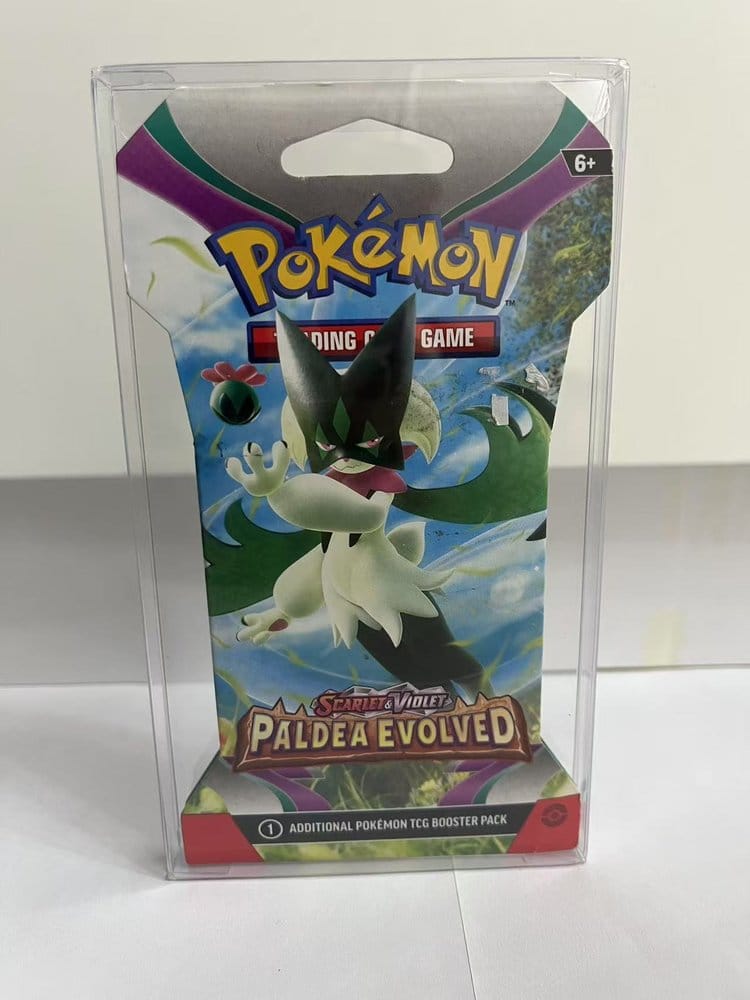 Evoretro PET Protectors for Pokémon TCG Booster Pack 0 mm (10-Pack) 3701492110082