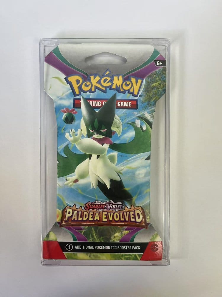 Evoretro PET Protectors for Pokémon TCG Booster Pack 0 mm (10-Pack) 3701492110082