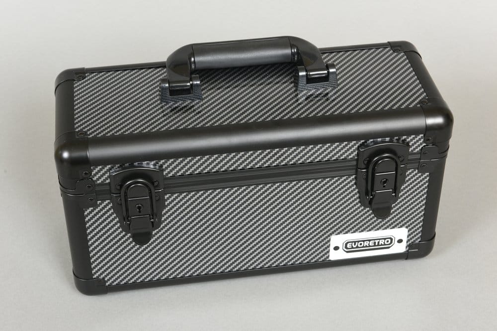 Evoretro Trading Card Storage Box for 15 Slabs Gray 33.9 x 13.4 cm 3701492110280