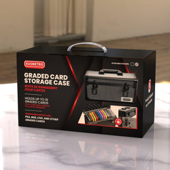 Evoretro Trading Card Storage Box for 15 Slabs Gray 33.9 x 13.4 cm 3701492110280