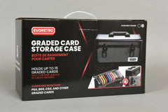 Evoretro Trading Card Storage Box for 15 Slabs Gray 33.9 x 13.4 cm 3701492110280