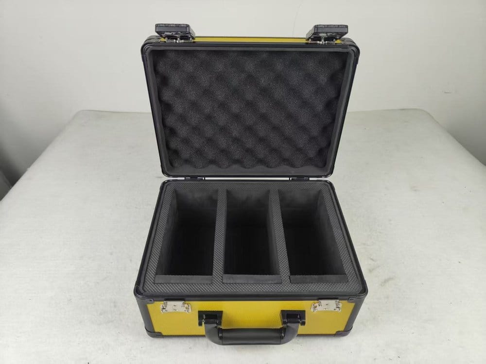 Evoretro Trading Card Storage Box for 90 Cards Yellow 3701492110297