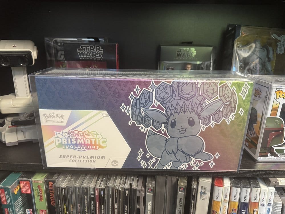 PET Protectors 2-Pack for Pokémon Prismatic Evolutions Super Collection Box 38 x 18 cm 3701492111324