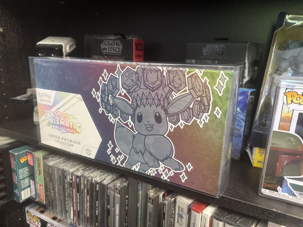 PET Protectors 2-Pack for Pokémon Prismatic Evolutions Super Collection Box 38 x 18 cm 3701492111324