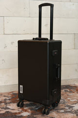 Evoretro Trading Card Luggage Wheeled Case 5-Rows Round Aluminum 56.0 x 35.4 cm 3701492111331