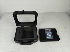 Evoretro Graded Card Display and Carry Case with Display Window Black 3701492111416