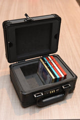 Evoretro Graded Card Display and Carry Case with Display Window Black 3701492111416