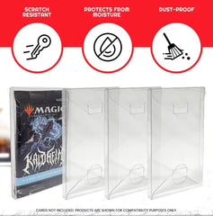 PET Protectors 10-Pack for Booster, Magic, Yu-Gi-Oh Cards 3701492101554