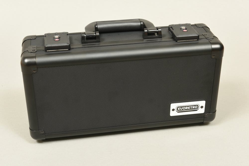 Evoretro Mini Carrying Case with Handle & Removable Foam Black 3701492111713
