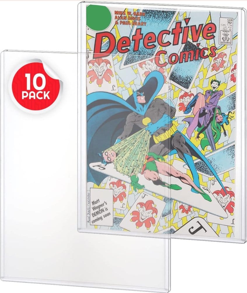 Evoretro Comics Topload Holder 10-Pack Silver 3701492101950