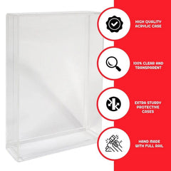 Evoretro Acrylic Display Cases 2-Pack for Action Figures 3701492102148