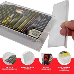 Evoretro Acrylic Display Cases 2-Pack for Action Figures 3701492102148