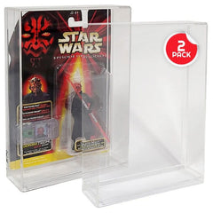 Evoretro Acrylic Display Cases 2-Pack for Action Figures 3701492102148