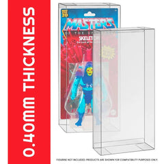 PET Protectors 10-Pack for Masters of the Universe Origins Power Posing (Carded) Box Figures 3701492102308