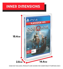 Acrylic Case 2-Pack for PS3/PS4/Blu-Ray/XBOX One 3701492102698