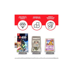 Adjustable Easel Stand 6-Pack Compatible with Video Game Cases 3701492102704