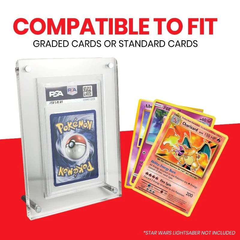 Evoretro Acrylic Card Display Stand for PSA Graded Cards 3mm 3701492102742