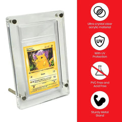 Evoretro Acrylic Card Display Stand for PSA Graded Cards 3mm 3701492102742