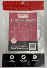 Evoretro PET Protectors 1-Pack for One Piece Card Game Booster Boxes (OP-04 to OP-08) 12 x 6 x 15 cm 3701492112925
