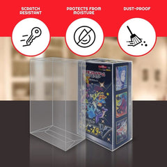 Evoretro PET Protectors 5-Pack for Pokémon Japanese Booster Box Small 3701492103411