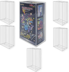 Evoretro PET Protectors 5-Pack for Pokémon Japanese Booster Box Small 3701492103411