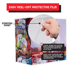 PET Protectors 5-Pack for Booster Boxes / Elite Trainer Boxes Ver. 1 3701492103435