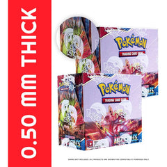 PET Protectors 5-Pack for Booster Boxes / Elite Trainer Boxes Ver. 1 3701492103435