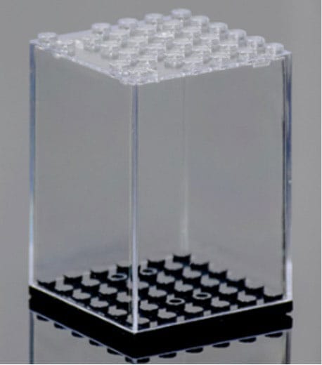 Evoretro Acrylic Display Case for mini figures Single Stackable 3701492104159