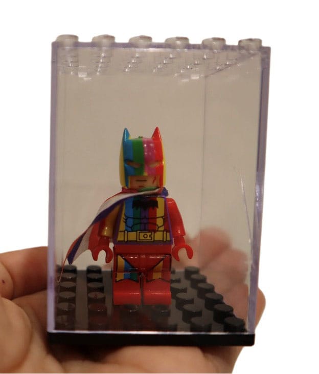 Evoretro Acrylic Display Case for mini figures Single Stackable 3701492104159