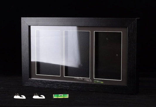 Evoretro Graded Card Display Frame for 3 PSA Graded Cards 3701492105293