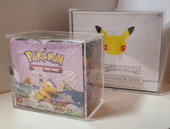 Evoretro Acrylic Display Case for Booster Boxes / Elite Trainer Boxes Ver. 1 with Sliding Lid 3760265297573