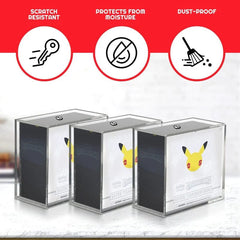 Evoretro Acrylic Display Case for Booster Boxes / Elite Trainer Boxes Ver. 2 with Sliding Lid 3760265297702