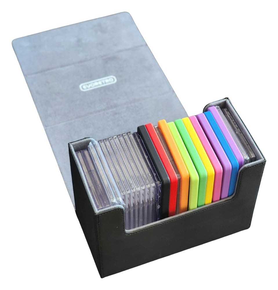 Evoretro Trading Card Magnetic Storage Box for 30 Graded Cards 3701492108058