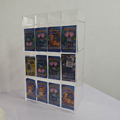 Acryl Counter Display for Trading Card Booster Packs 3701492108089