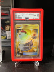 Evoretro Bumper Protector for PSA Slabs Red 3701492108096