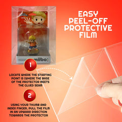PET Protectors 10-Pack for Amiibo Figures 3701492108263