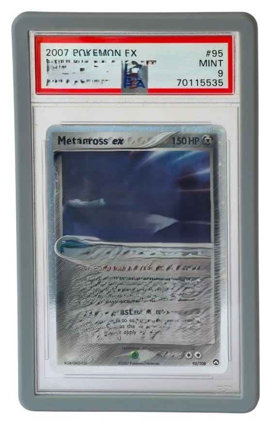 Evoretro Bumper Protector for PSA Slabs Gray 3701492108591