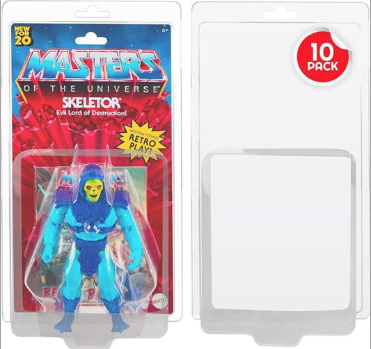 Clamshell PET Protectors 10-Pack for Masters of the Universe Action Figures 3701492108607