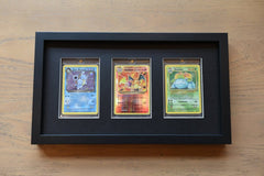 Evoretro Display Frame Card Display Case for 3 Magnetic Case Cards 3701492108638