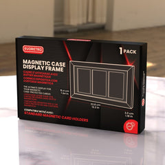 Evoretro Display Frame Card Display Case for 3 Magnetic Case Cards 3701492108638