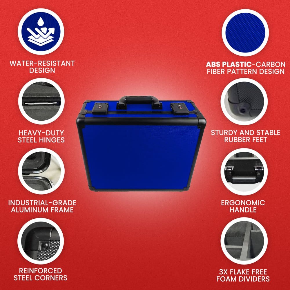 Evoretro Trading Card Storage Box for 90 Cards X Blue 3701492109000