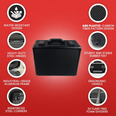 Evoretro Trading Card Storage Box for 120 Cards XL Black 3701492109024