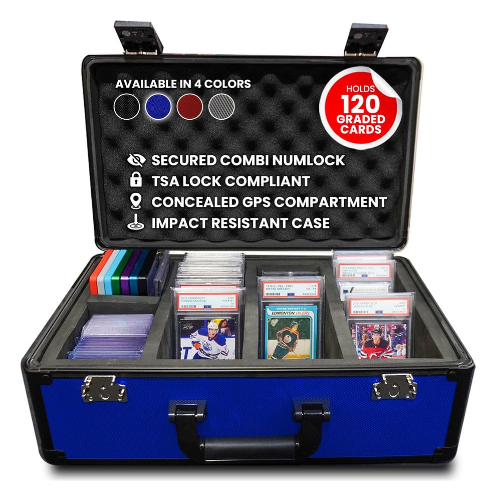 Evoretro Trading Card Storage Box for 120 Cards XL Blue 3701492109048