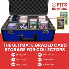 Evoretro Trading Card Storage Box for 120 Cards XL Blue 3701492109048