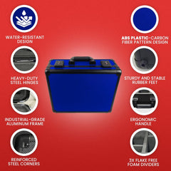 Evoretro Trading Card Storage Box for 120 Cards XL Blue 3701492109048