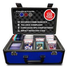 Evoretro Trading Card Storage Box for 120 Cards XL Blue 3701492109048