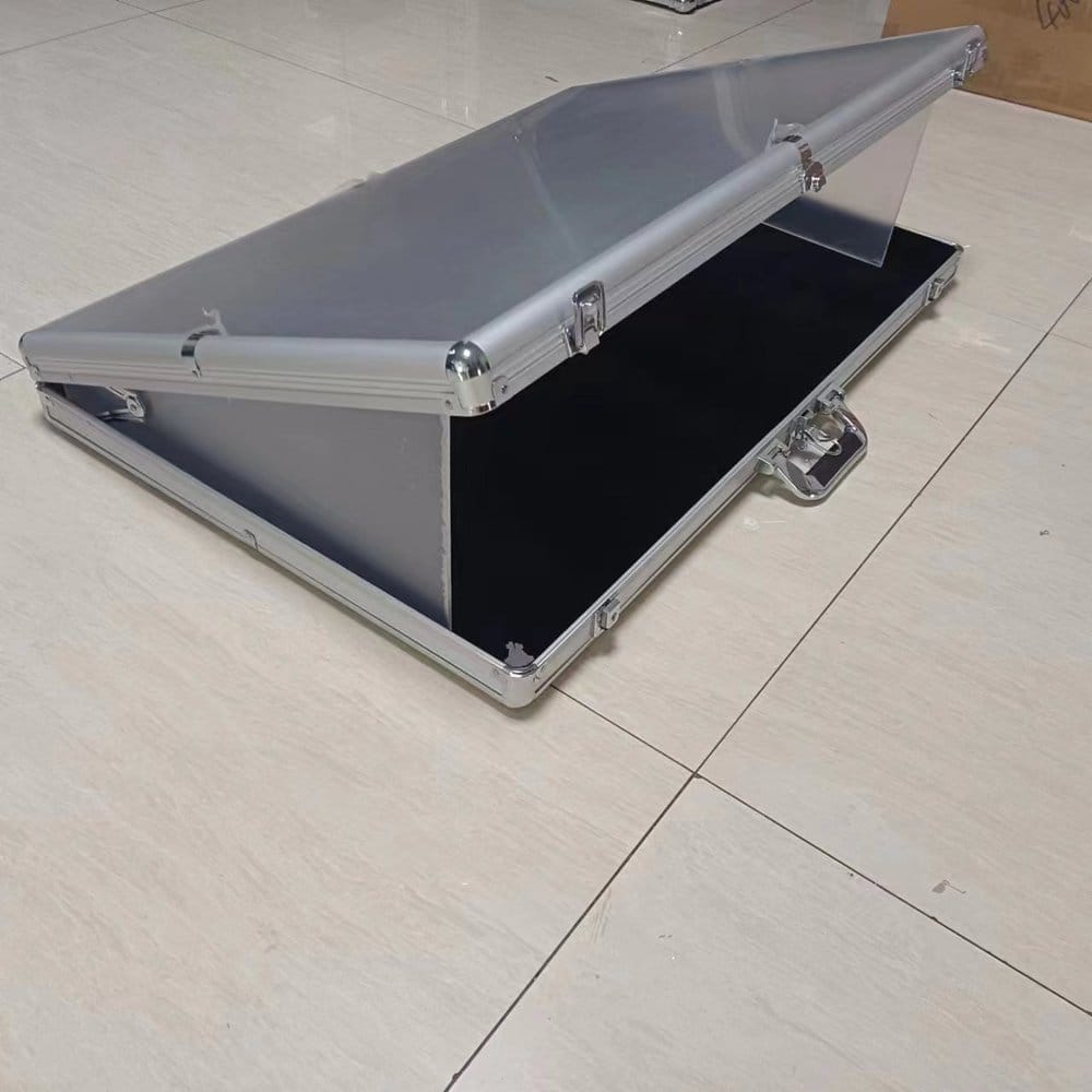 Evoretro Display Showcase 91 x 61 cm Silver 3701492109284