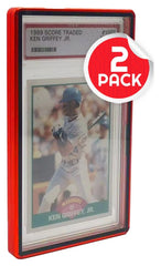 Slab Case Protectors for PSA Graded Cards Red 3701492109499