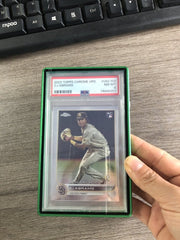 Slab Case Protectors for PSA Graded Cards Green 3701492109512